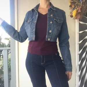 Classic Denim Jacket Cropped